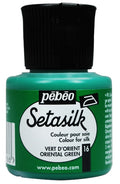 Pebeo Setasilk Silk Paint Oriental Green / بيبو سيتاسيلك لون حرير أخضر شرقي