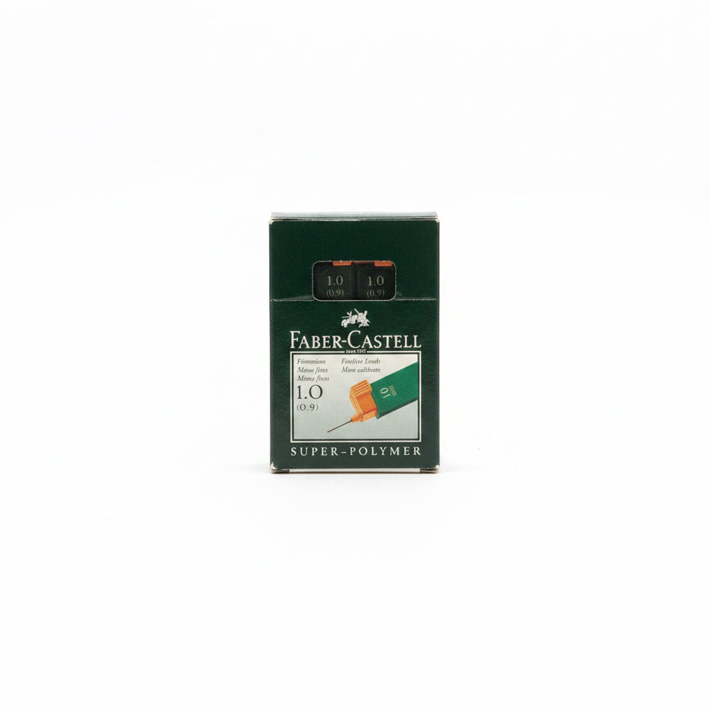 FABER CASTELL Fineliner Leads 1.0 x12 / فابر كاستل رصاص قلم ميكانيكي 1.0 12 قطعة