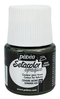 Pebeo Setacolor Shimmer Ash / بيبو سيتاكلر رماد لامع