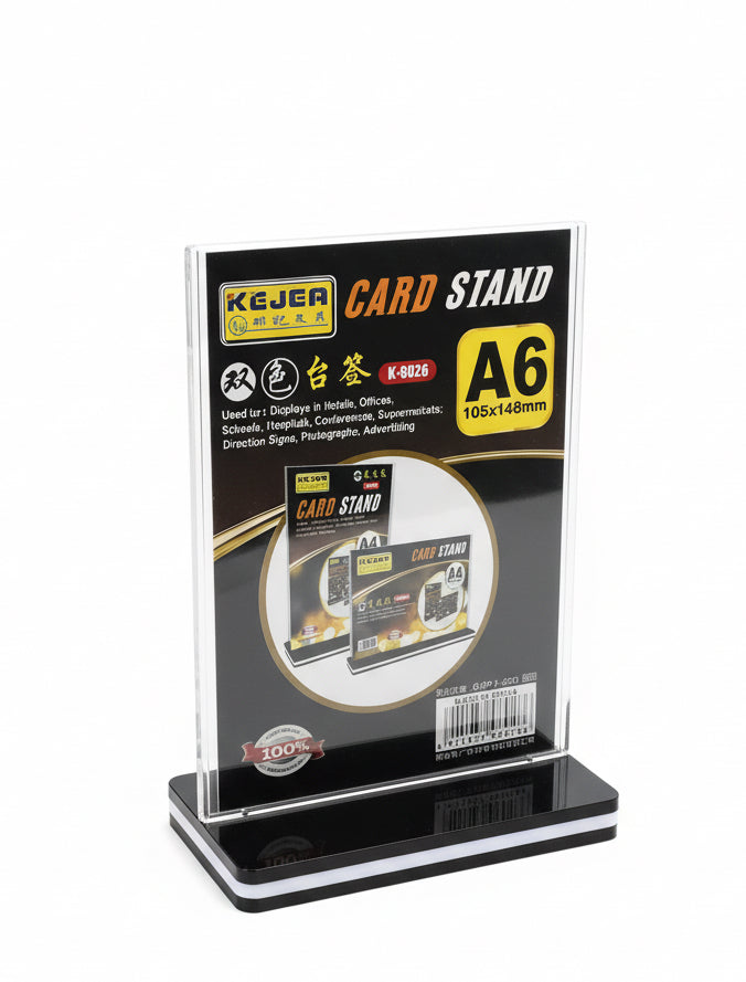 KEJEA CARD STAND A6 / حامل بطاقات مقاس A6 من KEJEA