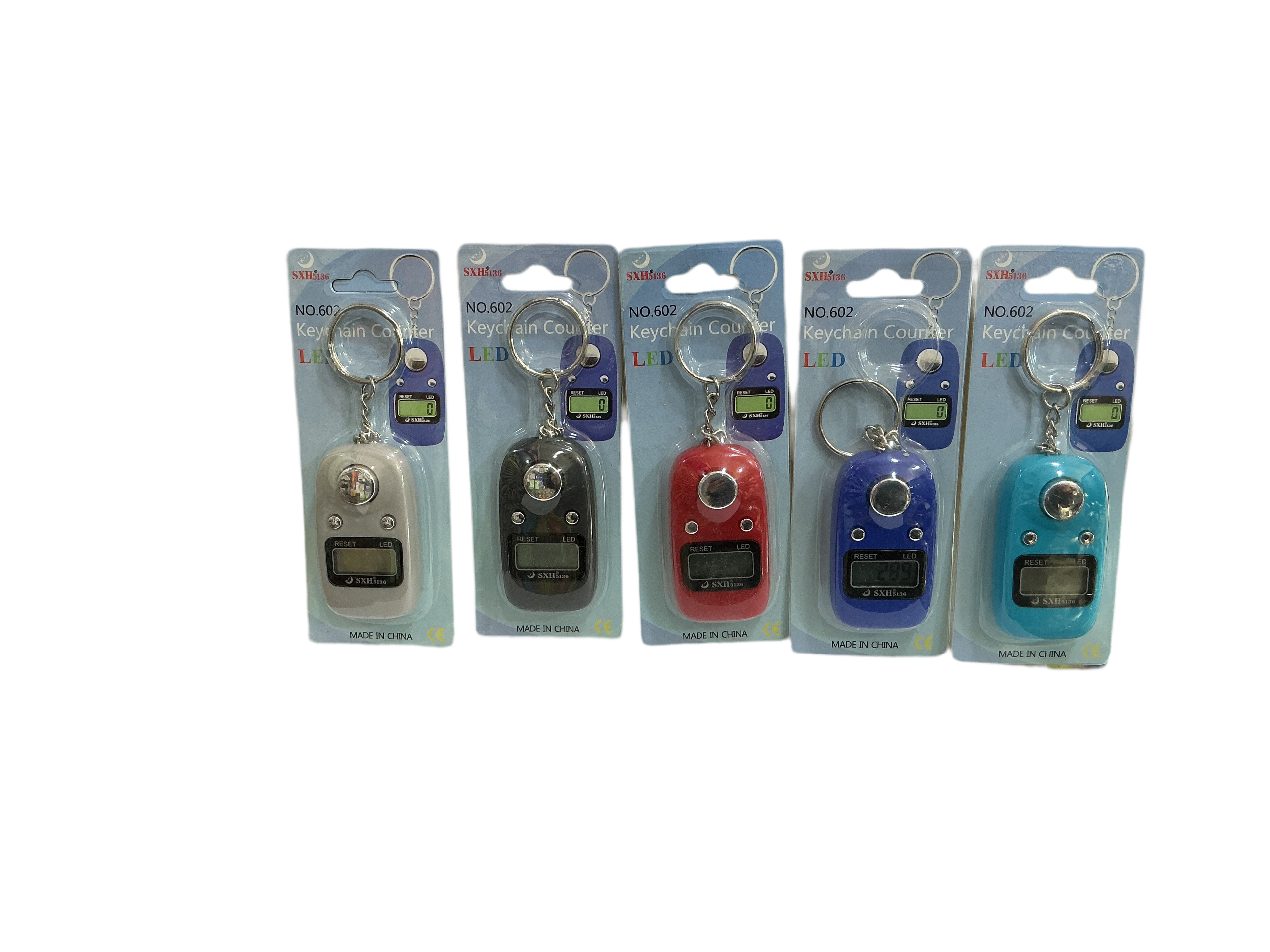 Keychain Counter LED / عداد LED على شكل ميدالية مفاتيح