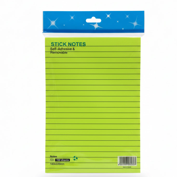 Stick notes 100 Sheets / ملاحظات لاصقة 100 ورقة