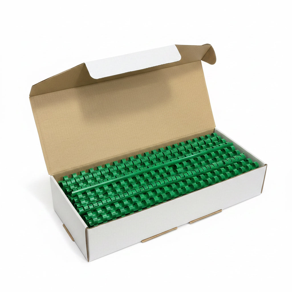 Plastic Binding comb, Clear 25 mm / مشط تجليد بلاستيك شفاف 25 مم