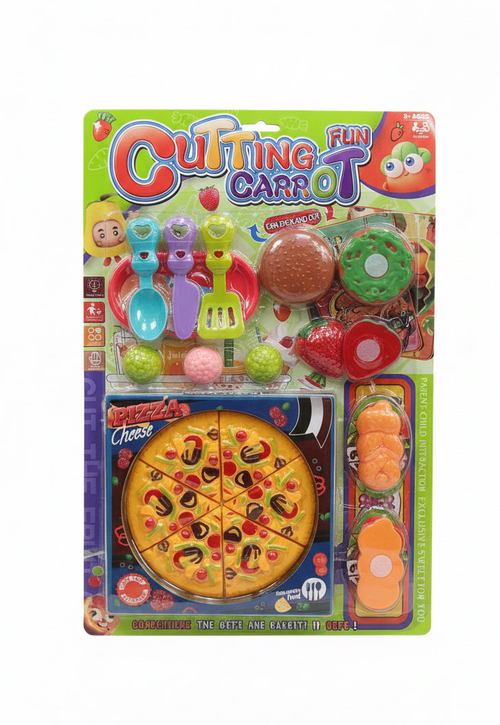 Cutting carrot Fun (Play set) / مجموعة لعب تقطيع الجزر الممتعة