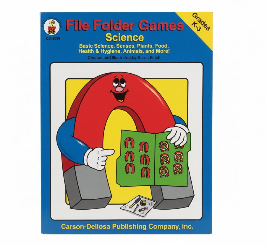 File folder Games Science Grade K-3 / ألعاب المجلدات - العلوم للصفوف K-3