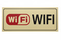 WIFI Sign Gold / واي فاي علامة ذهبية