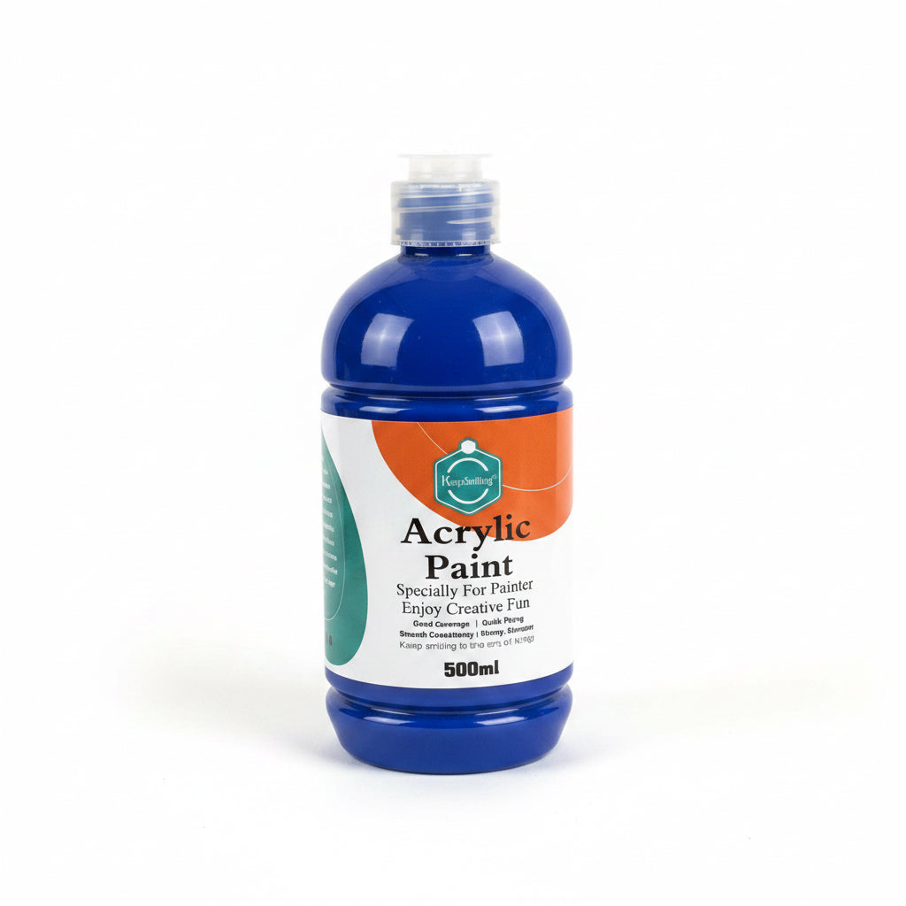 Keep smiling Acrylic Paint 500 ml Blue