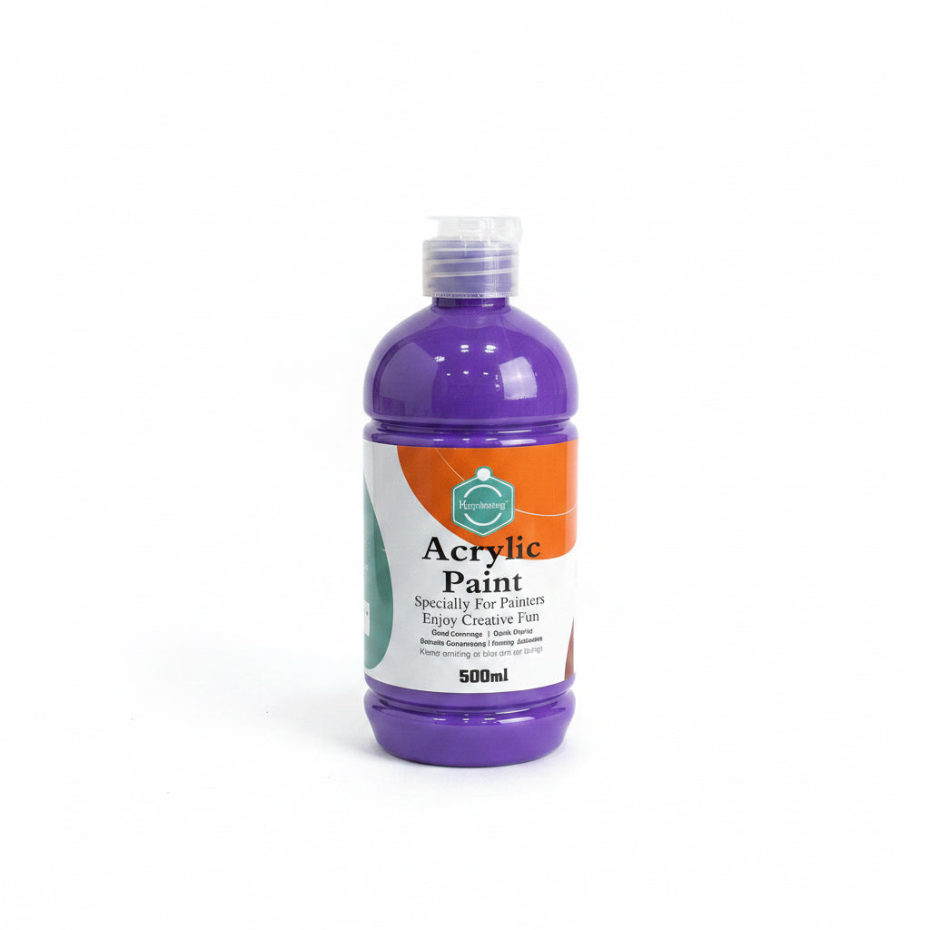Keep smiling Acrylic Paint 500 ml Violet / طلاء أكريليك كييب سمايلينغ – 500 مل، بنفسجي