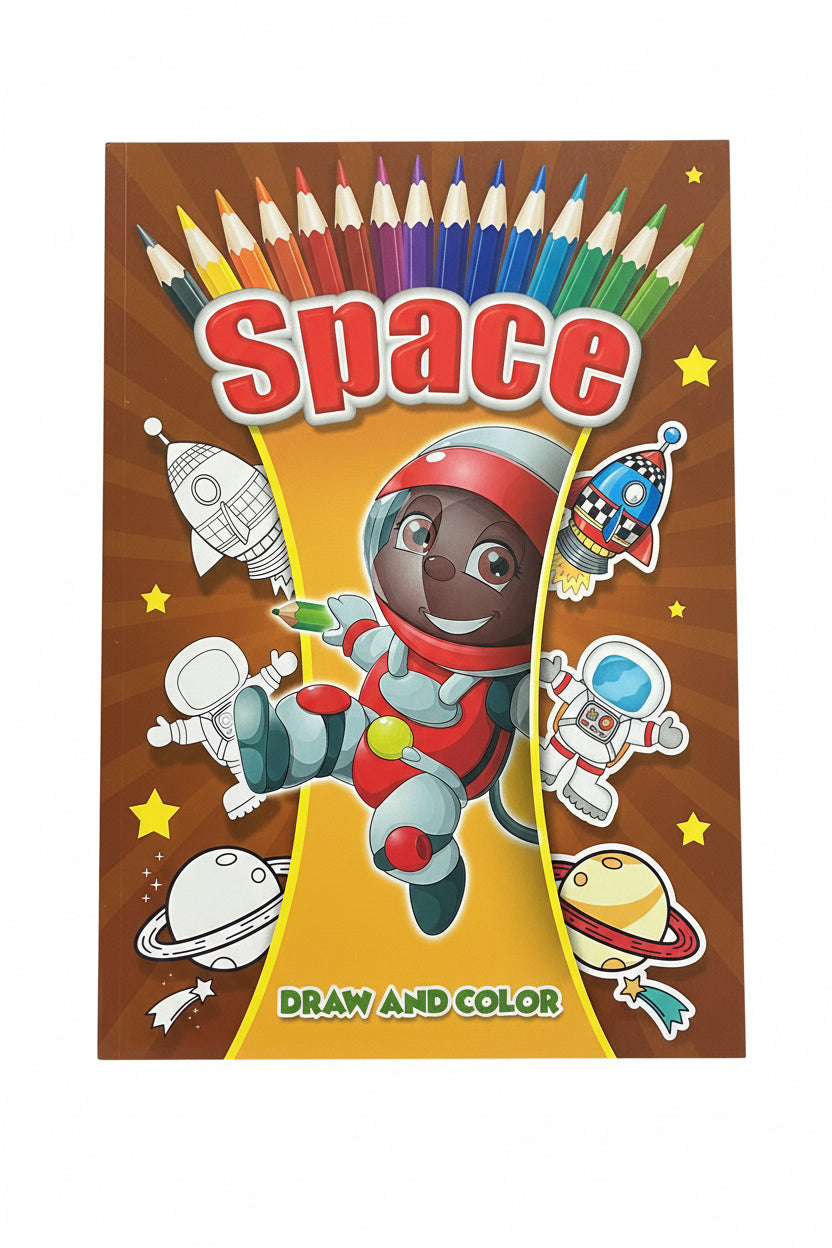 Space Draw and Color / رسم وتلوين الفضاء