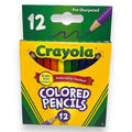 Crayola 12 Coloured Pencils / كرايولا 12 قلم تلوين