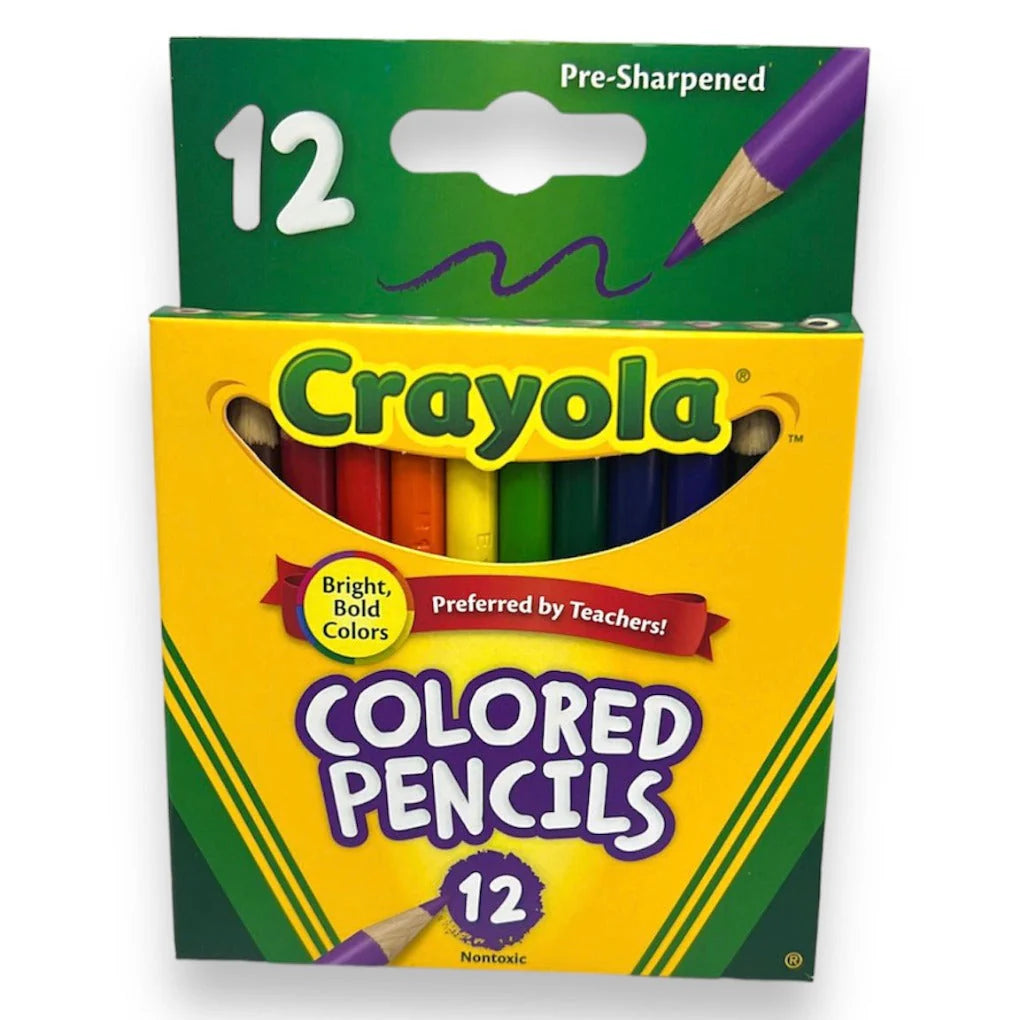 Crayola 12 Coloured Pencils / كرايولا 12 قلم تلوين