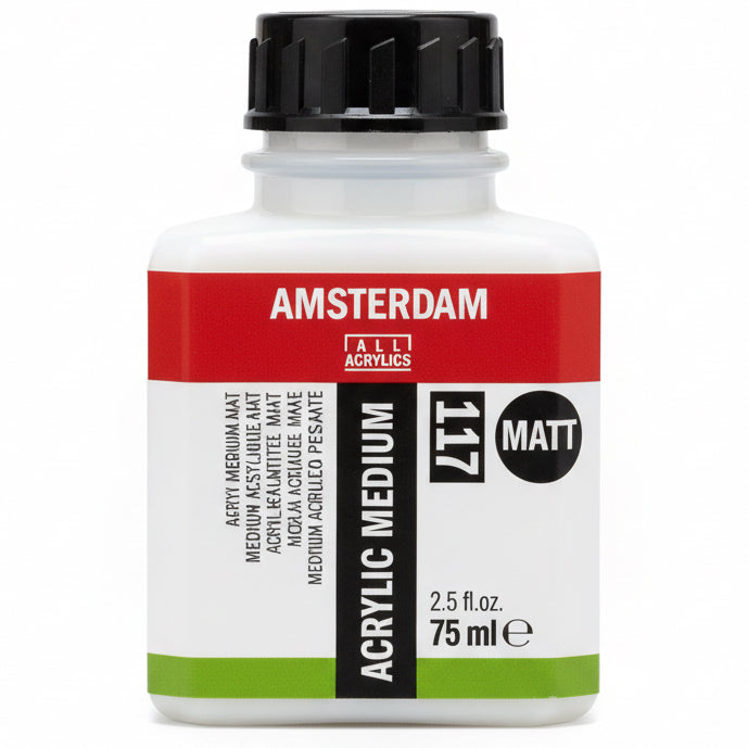 AMSTERDAM ACRYLIC MEDIUM MAT 75 ml / أمستردام وسيط أكريليك مطفي 75 مل