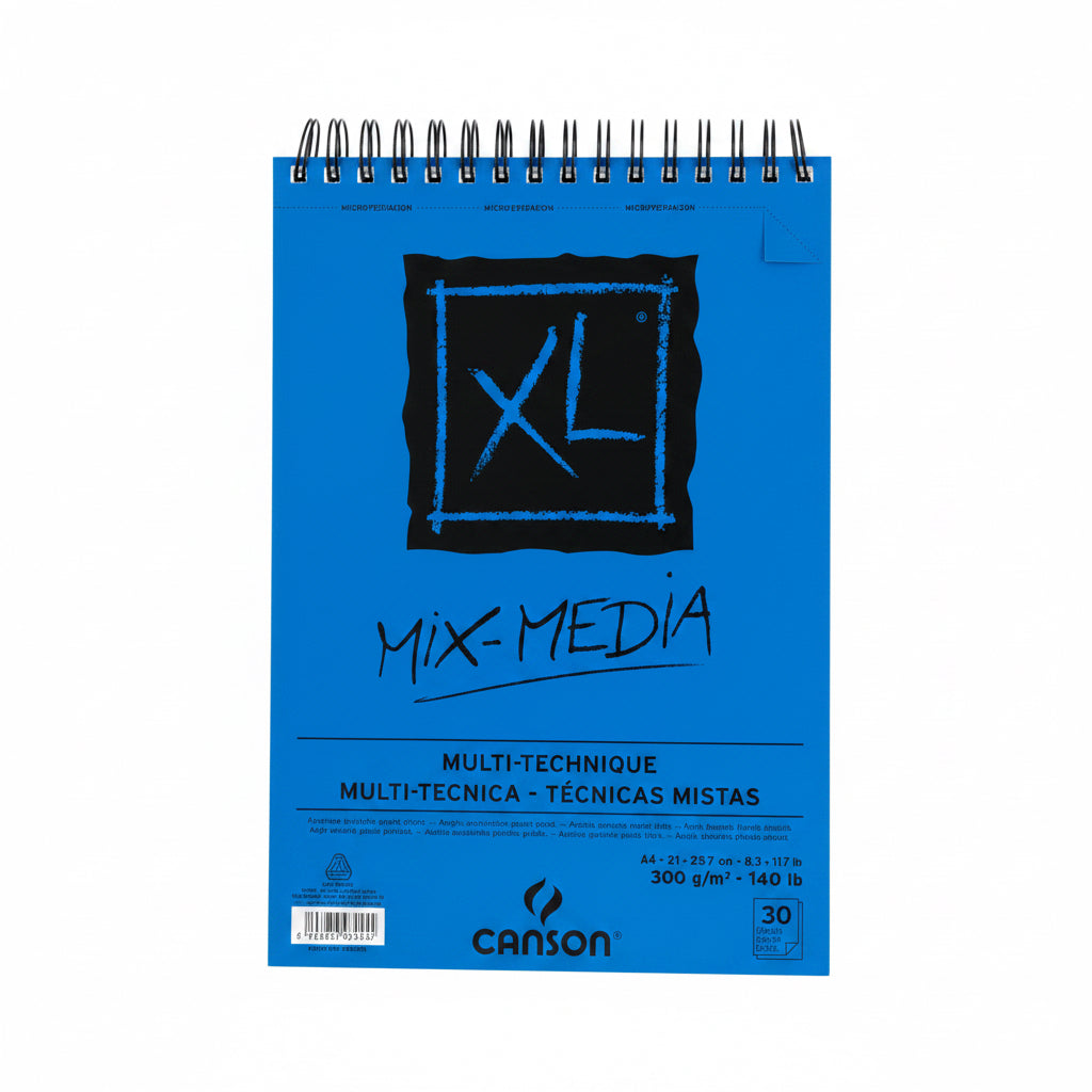 Canson XL MULTITECHNIQUE MIXED MEDIA 300 gm² / كانسون XL ميكسد ميديا متعدّد التقنيات 300 جم/م²