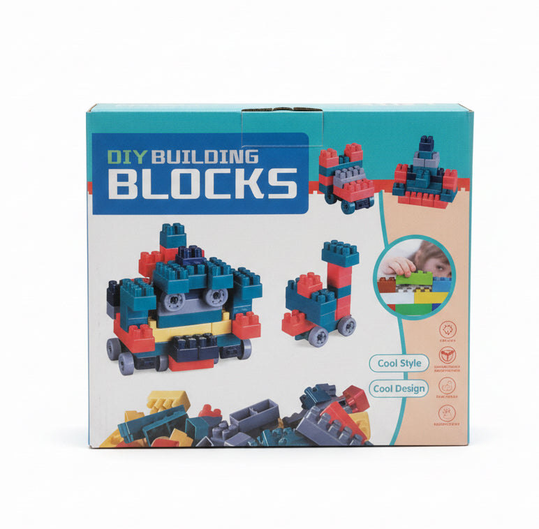 DIY building blocks / مكعبات بناء للتجميع اليدوي