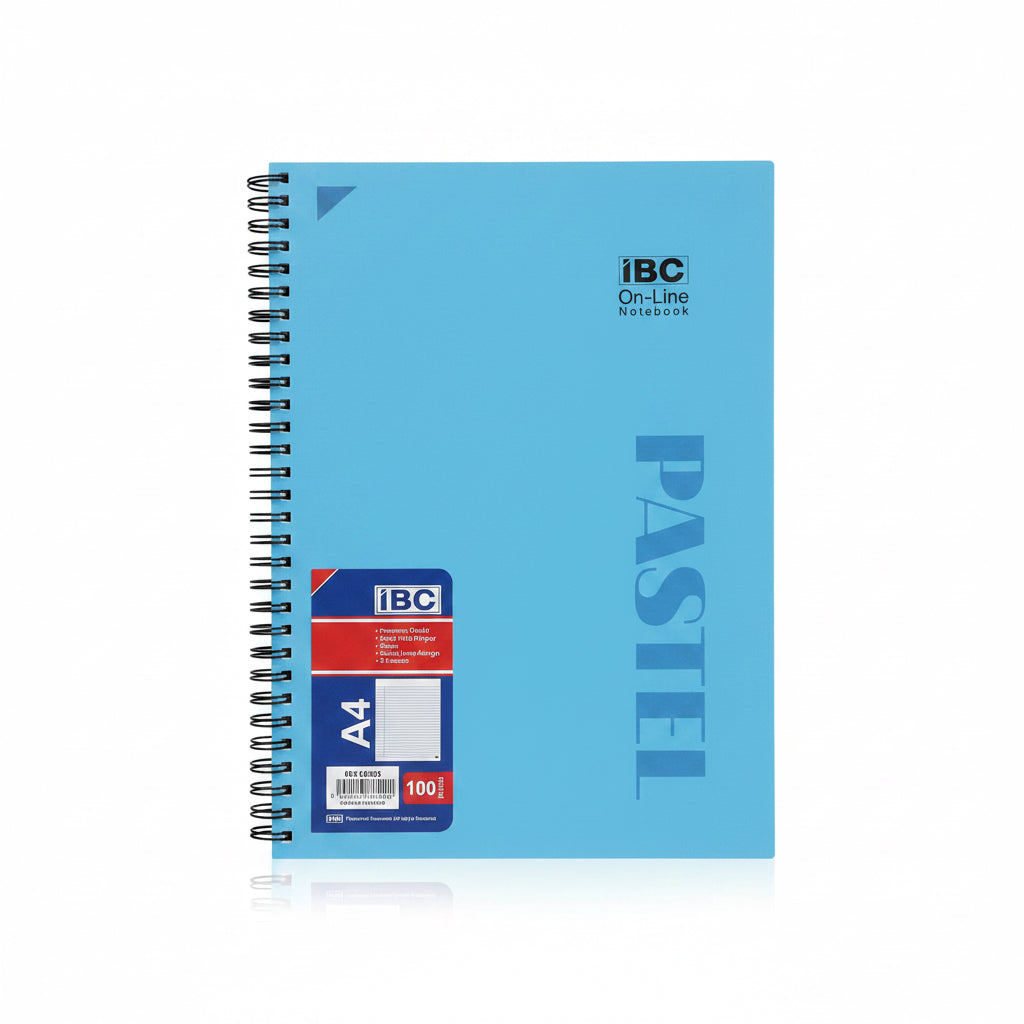 IBC NoteBook A4 Pastel / دفتر IBC ‏A4 باستيل