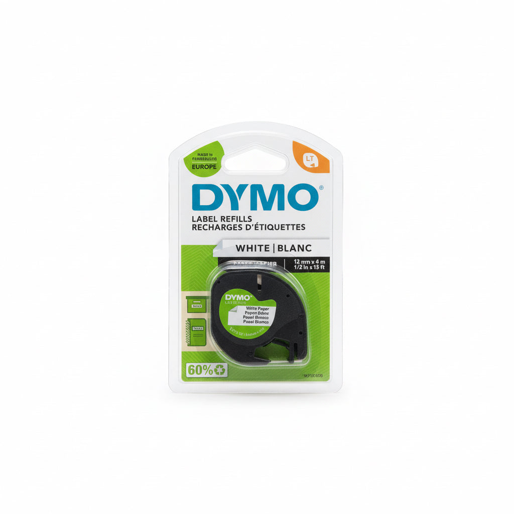 DYMO Label Refills White / عبوة شرائط ديامو احتياطية أبيض