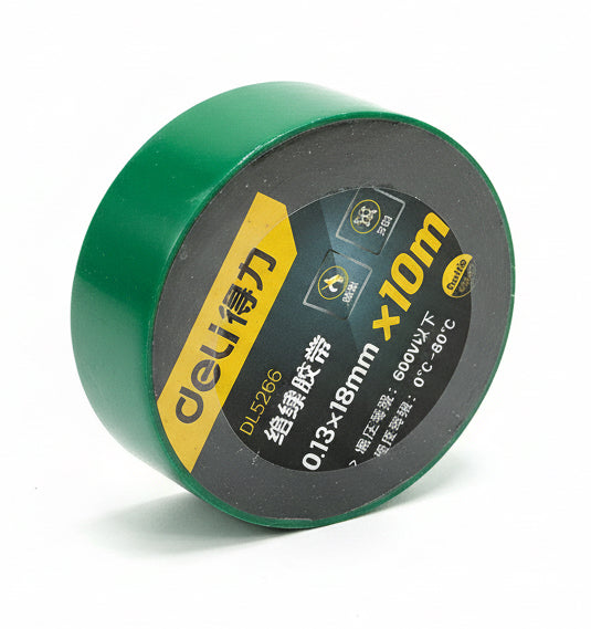 deli electrical Adhesive tape Green / شريط كهربائي لاصق دِلي