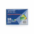Excel Coloured Envelopes 50 Pcs / مظاريف ملوّنة EXCEL عدد 50