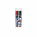 Staedtler 4 Lumocolor Duo Permanent Markers / ستدلر 4 أقلام لومو كولور ديو دائمة