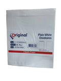 Original Plain White Envelope 12x10 (304x254mm) 50's/pkt/120 GSM Side Seam