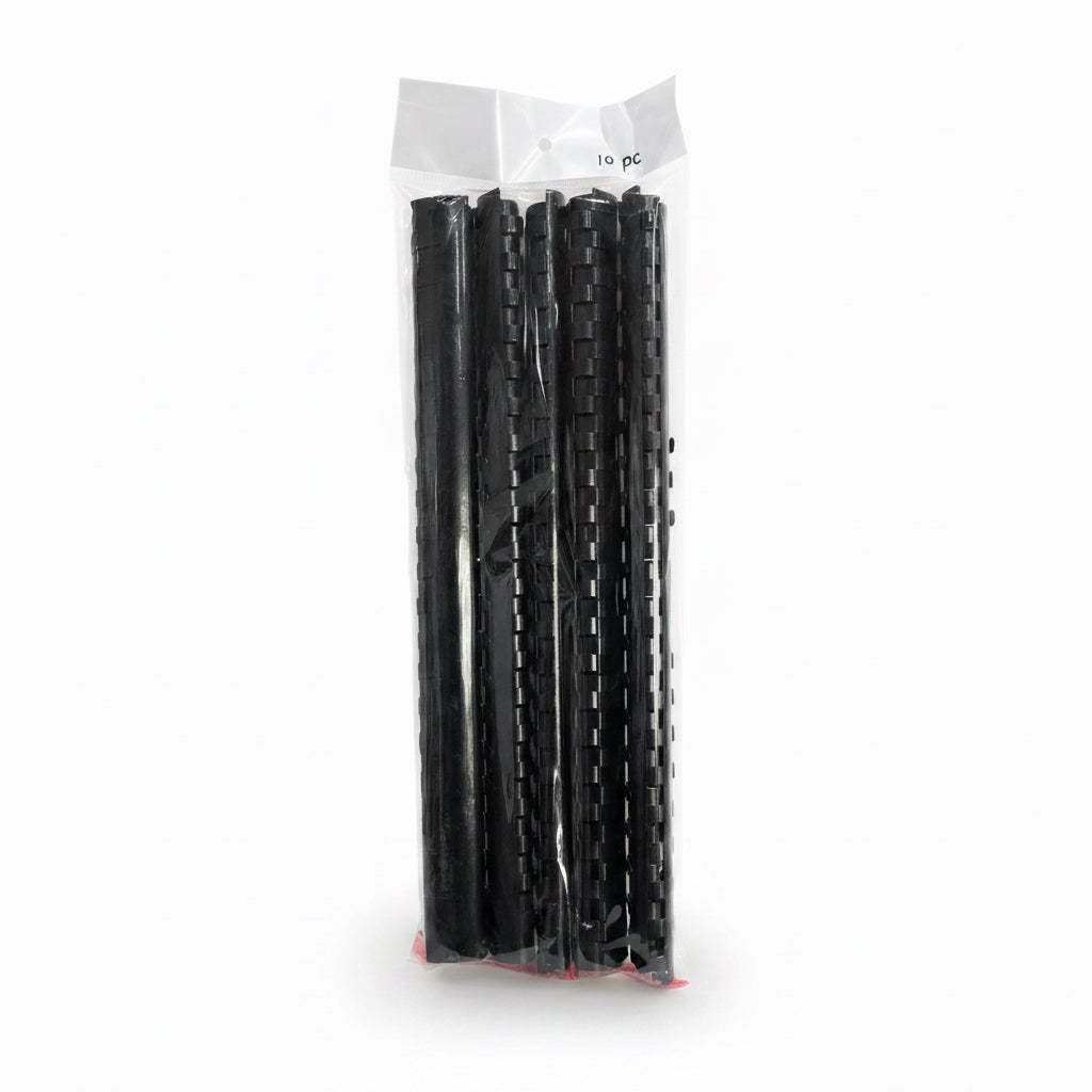 Binder Comb 10 pcs - Black