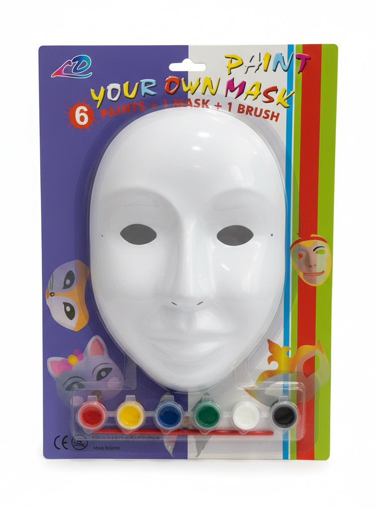 Paint your own mask / لوّن قناعك بنفسك