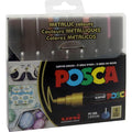 POSCA 8 Metallic Colors / ألوان بوسكا 8 ألوان معدنية