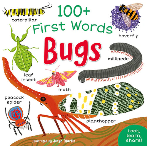 100+ First words Bugs / 100+ كلمة أولى: الحشرات