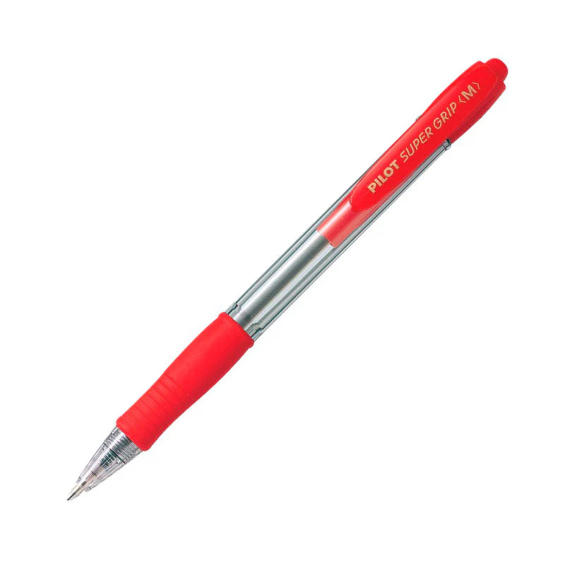 Pilot super grip Pen Red / قلم بايلوت سوبر غريب احمر