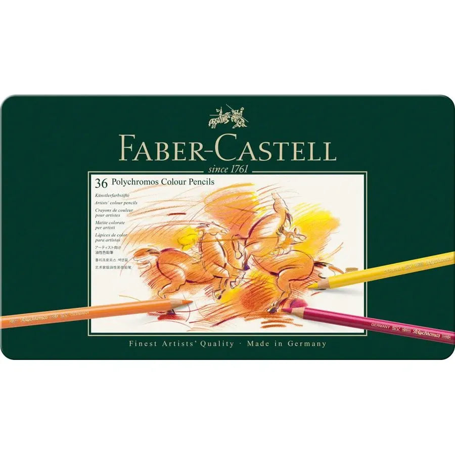 Faber-castell 36 Polychromos Colour Pencils / فابر-كاستل 36 قلم بوليكروموس