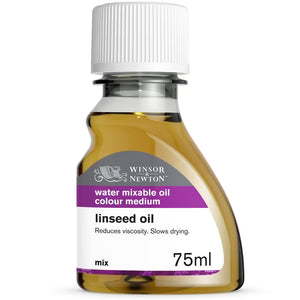 Winsor Newton Linseed oil, 75ml / زيت بذر الكتان من وينسور & نيوتن (75 مل)
