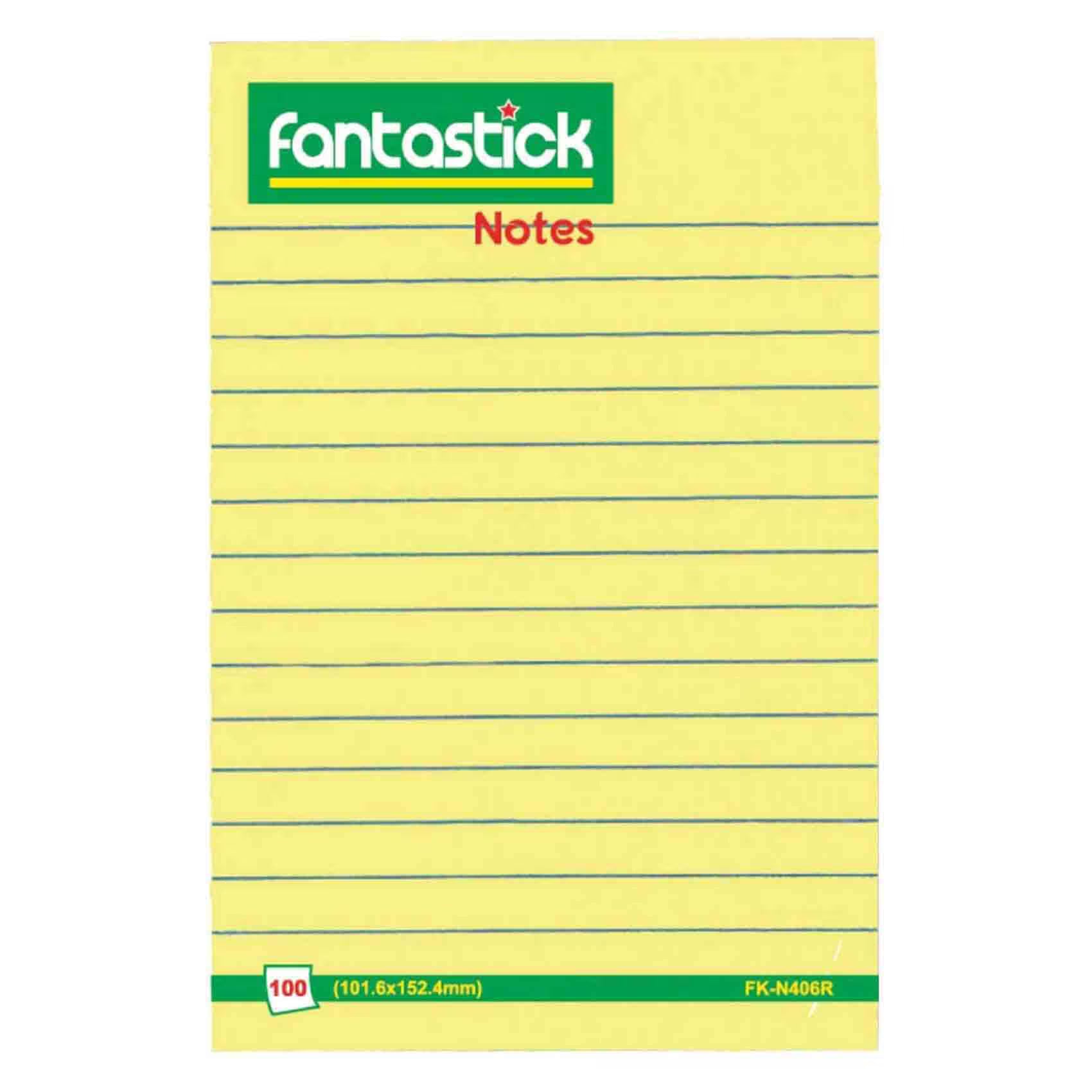 fantastick 100 notes with lines / فانتاستِك 100 ورقة ملاحظات مسطرة