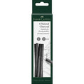 Faber castell 6 natural charcoal / فابر-كاستل 6 قطع فحم طبيعي