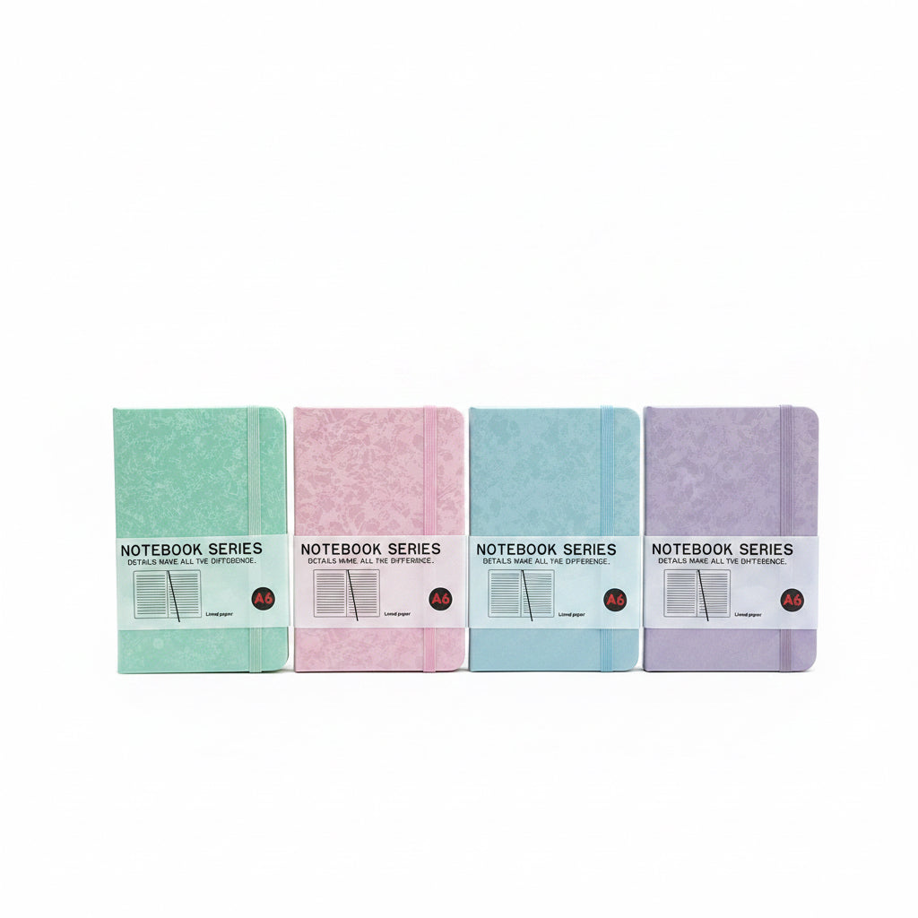 NoteBook Series Lined paper A6 / سلسلة دفاتر – ورق مسطّر