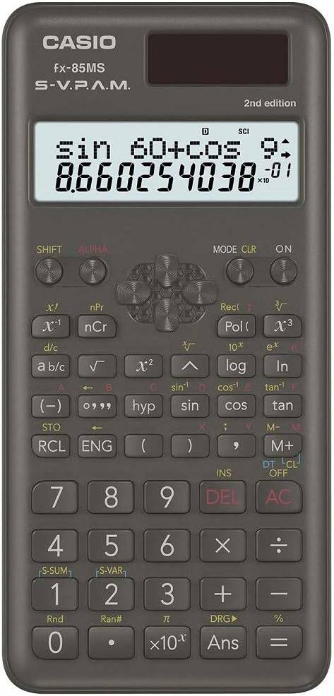 CASIO Scientific Calculator fx-85MS 2nd Edition / آلة حاسبة علمية كاسيو fx-85MS 2nd Edition