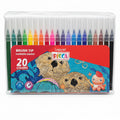 PICCA Brush Tip 20 colors / أقلام بيكا برأس فرشاة – 20 لونًا