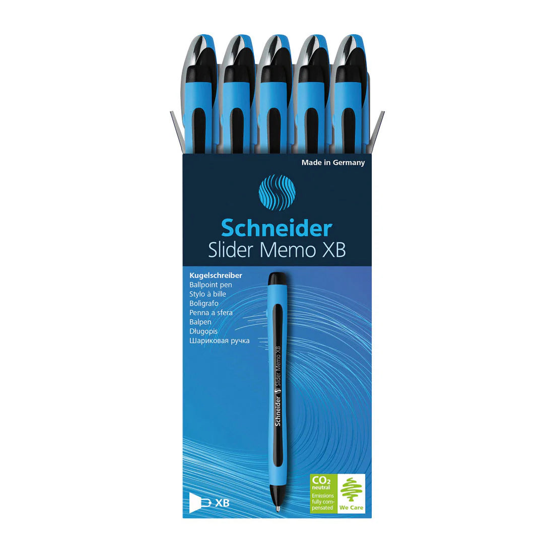 Schneider Slider Memo XB Ballpoint pen 10 pcs Blue