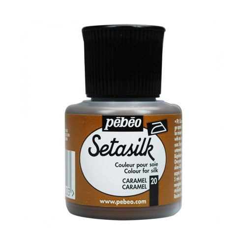Pebeo Setasilk Silk Paint Caramel / بيبو سيتاسيلك لون حرير كراميل
