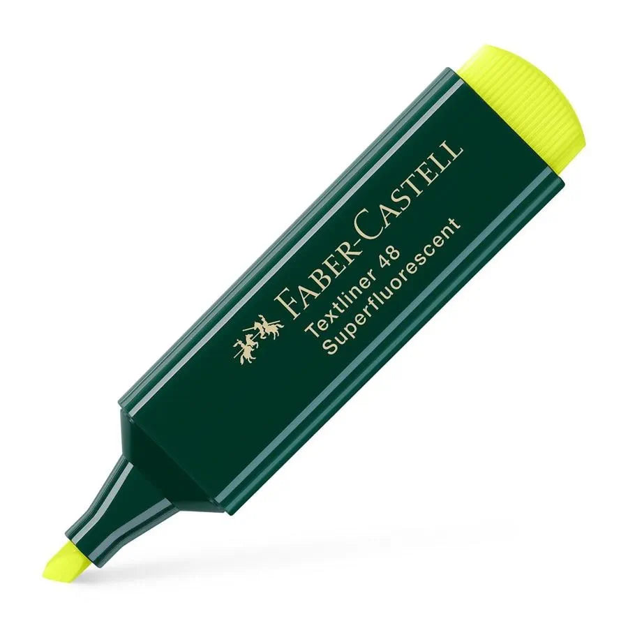 Faber Castell Text Liner 48 Superfluorescent / فابر كاستل تيكست لاينر 48 سوبر فلوريسنت