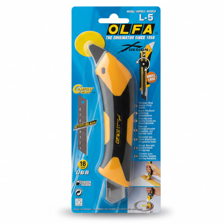 OLFA L-5 Cutter 18mm / قطّاعة أولفا L-5 ‏18 مم
