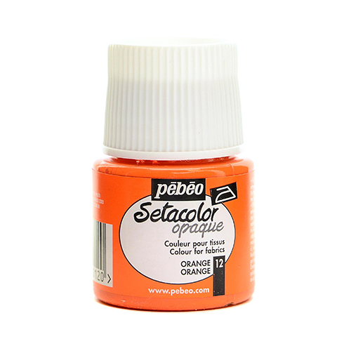 Pebeo Setacolor Orange / بيبو سيتاكلر برتقالي