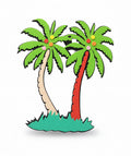 Foam Palm tree / نخلة إسفنجية
