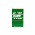 Vest-Pocket webster Dictionary / قاموس ويبستر الجيبي