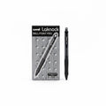 uni Laknock BALL-POINT PEN 1.0mm Black x12 / يوني لاكنوك قلم جاف 1.0مم أسود ×12