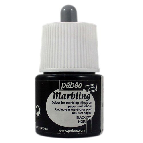 Pebeo Marbling 09 Black / بيبو ماربلينغ 09 أسود