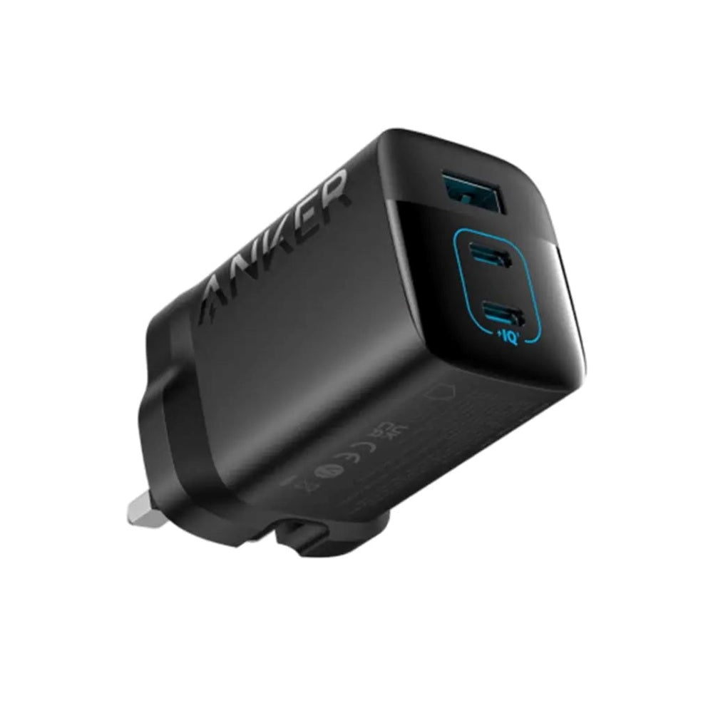 ANKER 3-Port Ultra Fast charger 67W, 3 Ports / شاحن أنكر فائق السرعة بقدرة 67 واط، 3 منافذ