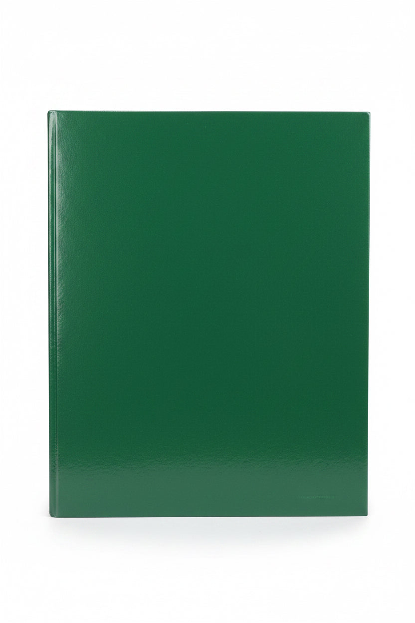 Green binding Cover 10 Sheets / غلاف تجليد أخضر – 10 أوراق