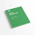 IBC on-line NoteBook – Green 10x8" 120 Sheets / دفتر IBC أون-لاين – أخضر ‎10×8‎ 120 ورقة