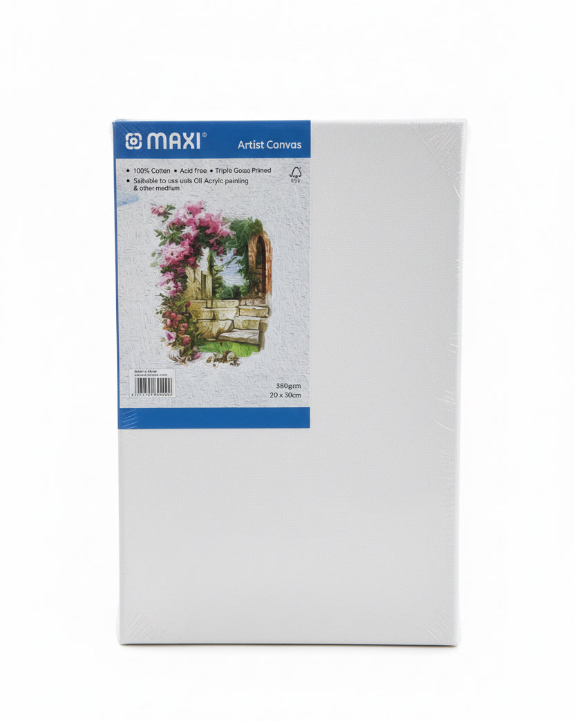 MAXI Artist canvas, 380 gsm / قماش رسم MAXI ‏380 جم/م²