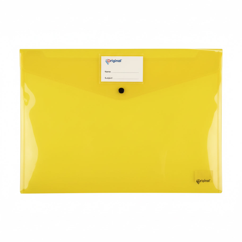 Original Yellow File Folder / مجلد ملفات أصفر أصلي
